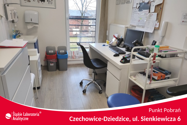 Punkt Pobrań krwi ŚLA Czechowice-Dziedzice Sienkiewicza 6