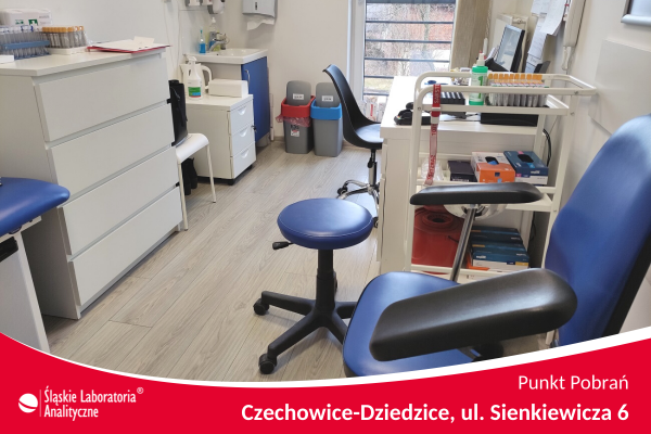 Punkt Pobrań krwi ŚLA Czechowice-Dziedzice Sienkiewicza 6