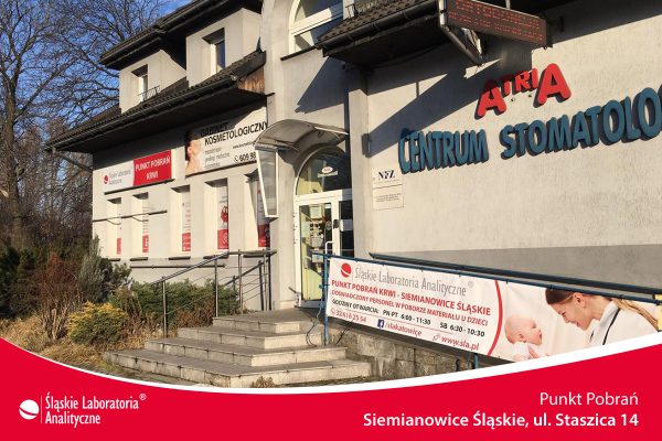 Punkt pobrań ŚLA Siemianowice Śląskie