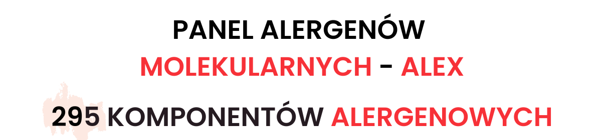 panel alergenów molekularnych - alex